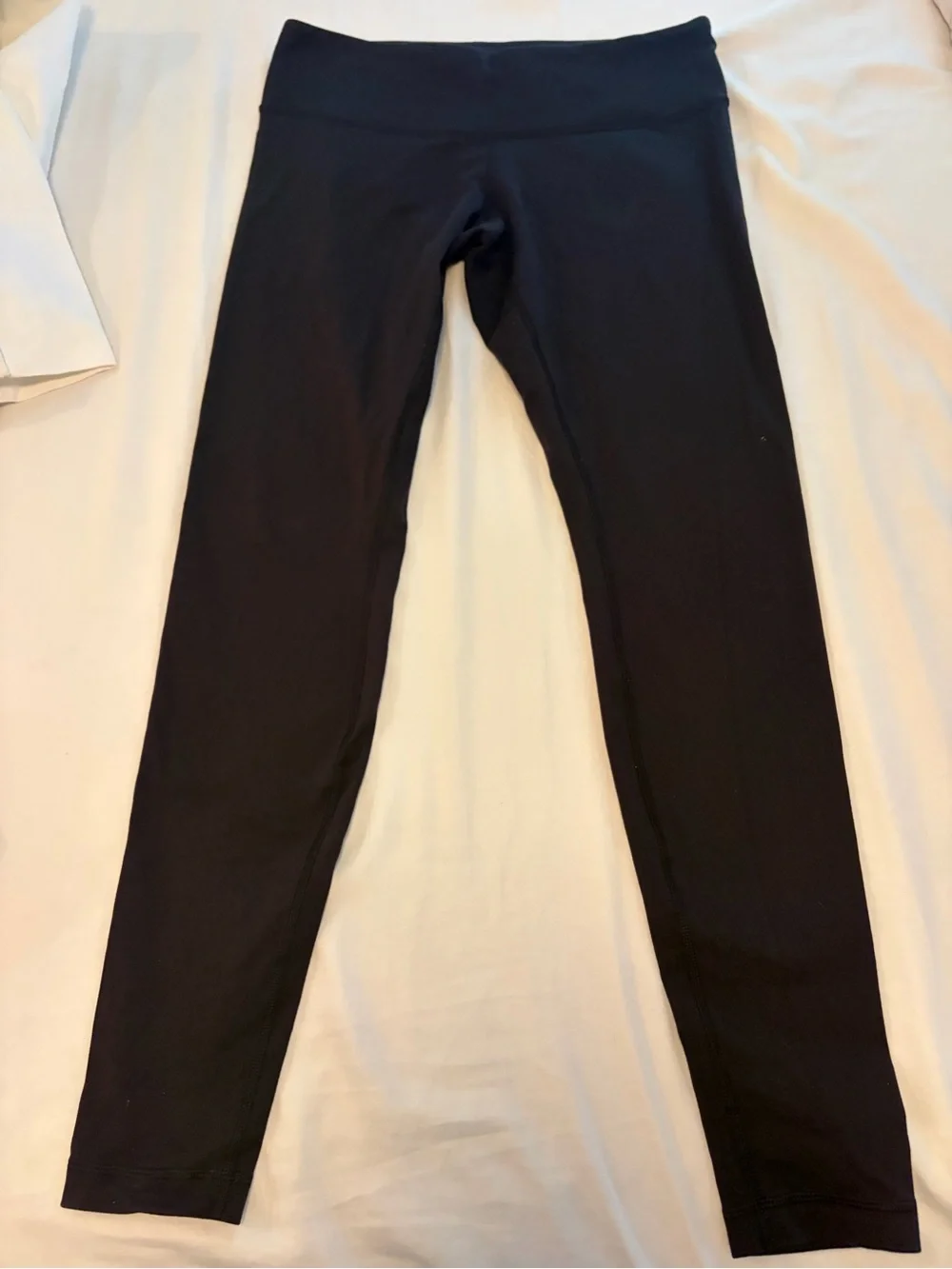 lululemon athletica Black Workout Leggings with Reflective Logo